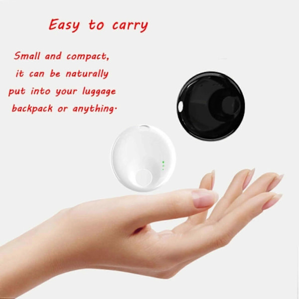 Safesync GPS Tracker, GPS Anti-förlust Tracker, GPS Spårningsenhet[D] White