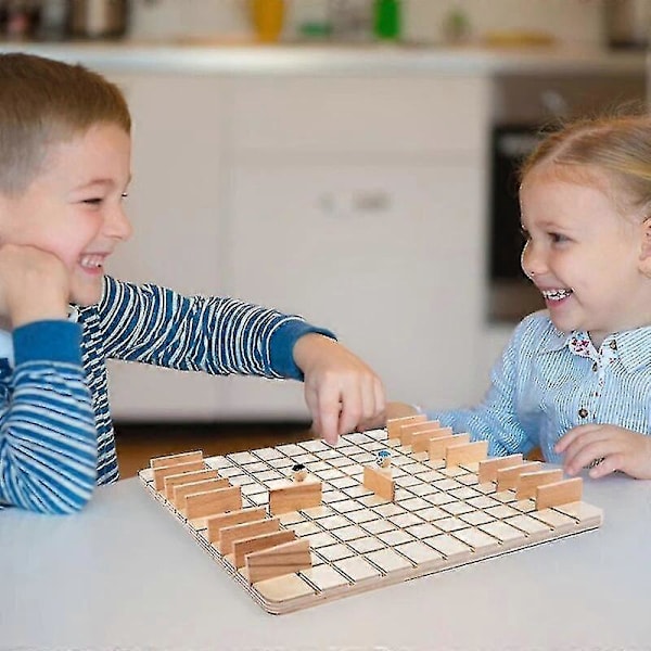 2024 Quoridor Lautapeli Kahden Henkilön Palapeli Hauska Vanhempi-Lapsi Vuorovaikutuspeli Takaa-ajo ja Sieppaus B[D] Quoridor Board Game