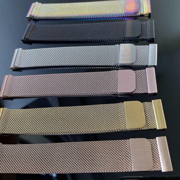 Magnetisk rustfrit stålrem egnet til Fitbit Charge 3 / Charge 4 - Sølv (l Kode)[D]