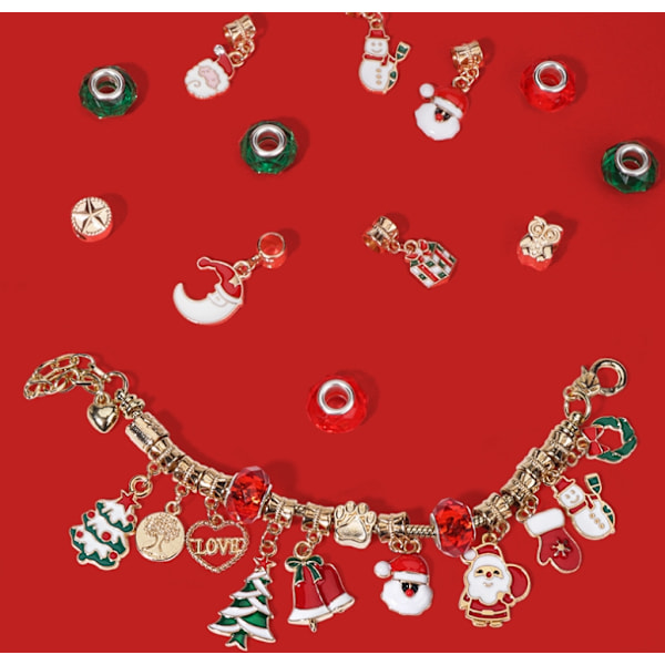Julklapp DIY armband blindbox hålmusik barnleksak drömtjej blindbox leksak