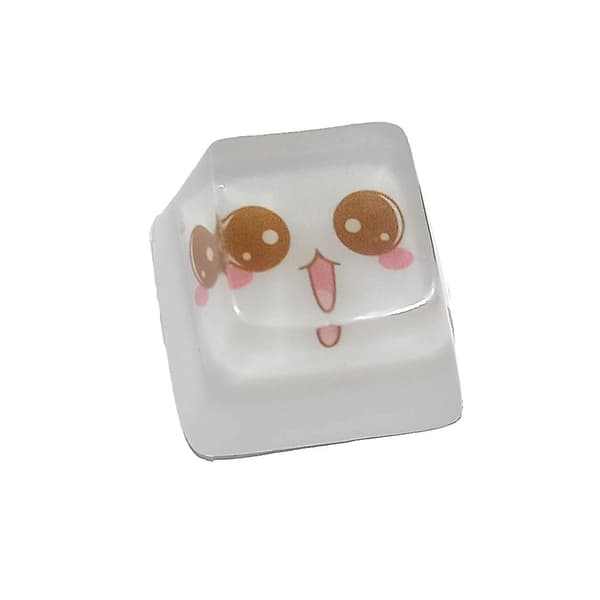 Resin Keycaps High-end Printing Cherry Profile Keycap til Gaming Keyboard DIY[D] A