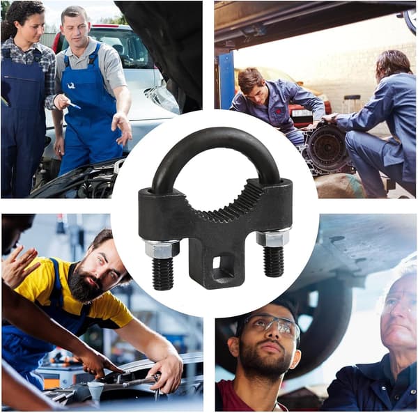 Monteringsværktøj til styrestangsend, U-formet nøgle, egnet til styrestænger fra 30 til 42 mm. (D)