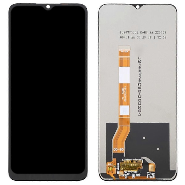 Oppo A57 (2022) 5G/A58 5G/A78 5G Grade S OEM IPS LCD -näyttö ja kosketuspaneeli, varaosa[D]