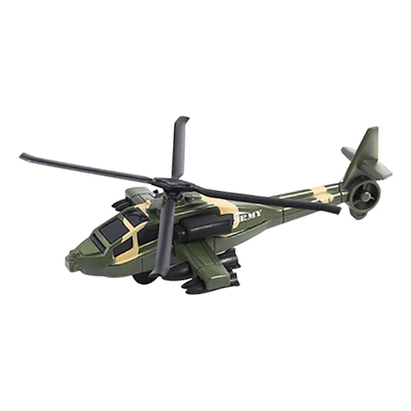 Diecast Militärfordonsleksak, 4-delad Militärleksak, Utrustad med Militärfigurer, Tankar, Pansarfordon, Helikoptrar, Lastbilar, Ubåtar, barn