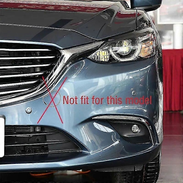 Forlygte Bumper Træk Hæk Dæksel Låg Trækker Trailer Trækker Øje Kappe Til Mazda 6 Atenza Sedan 2013 2014 2015 2016 1pc unpainted