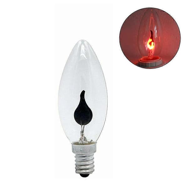 E27 E14 LED Fladdrande Låga Eld Effekt Ljuslampor Juldekor W9I9[D] B E14
