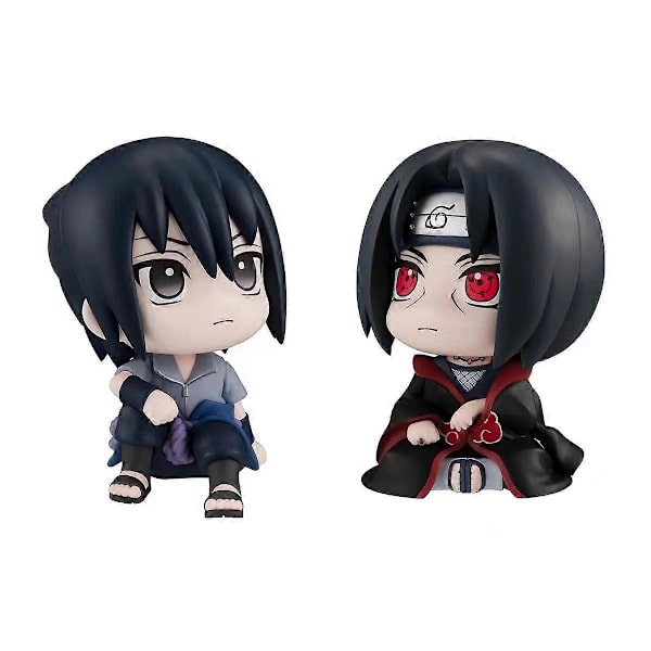 Naruto Kakashi Sasuke Itachi Anime Figur Legetøjsmodel[D] Sasuke