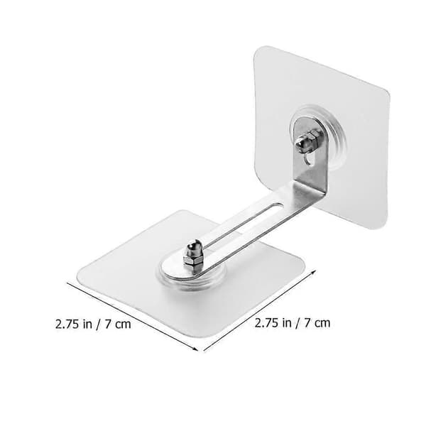 4 stk. Anti-tip sikkerhedsfæster, stansfri møbelfæster til kommode, bogreol [D] 7.00X7.00X7.00CM