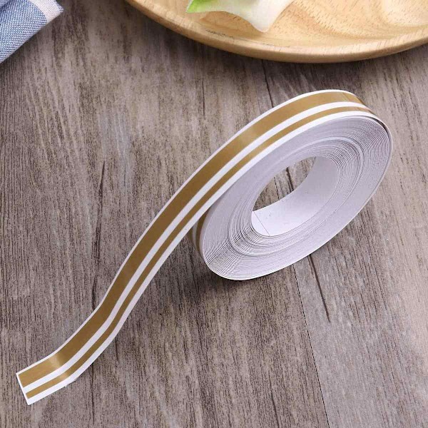 Pinstripe-tejp Dekal Steamline Pinstripetape För (Guld)