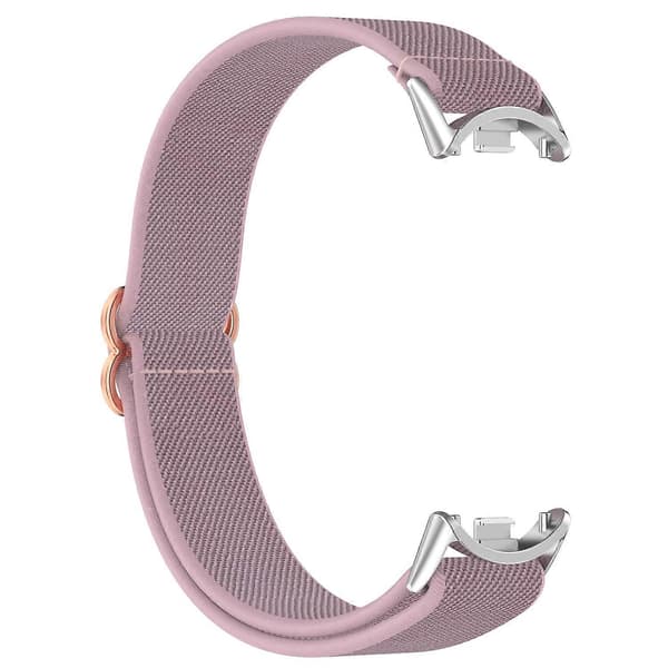 Urrem til Xiaomi Mi Band 9 Ceramic Edition/Smart Band 9 NFC/9/8 NFC/8 Elastisk nylonrem med[D] Multicolor Light Purple