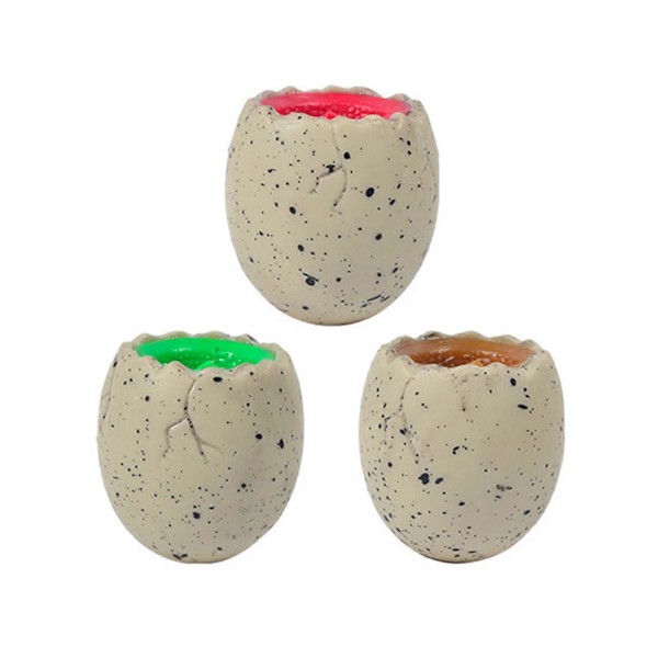 Dinosaurägg Squeeze Toy Långsam Återhämtning Stress & Ångestlindring Barn Tonåringar Vuxna Stretch Dino Ägg Squishes Sensorisk Fidget Leksak