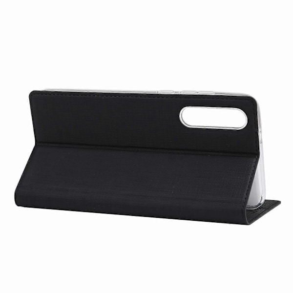 VILI DMX Foldbar Stativ Visningsvindue Læder Telefon Cover Case til Huawei P30