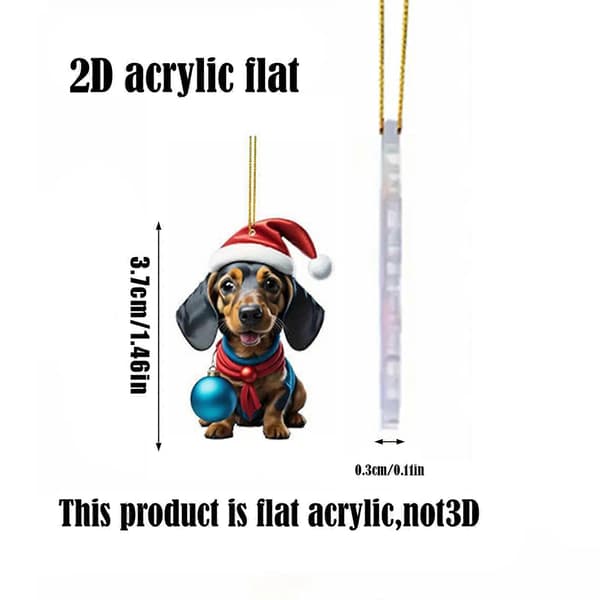 Adventskalender Til Fyldning Jule Nedtælling Gravhund Vedhæng Gaveæske[D] A