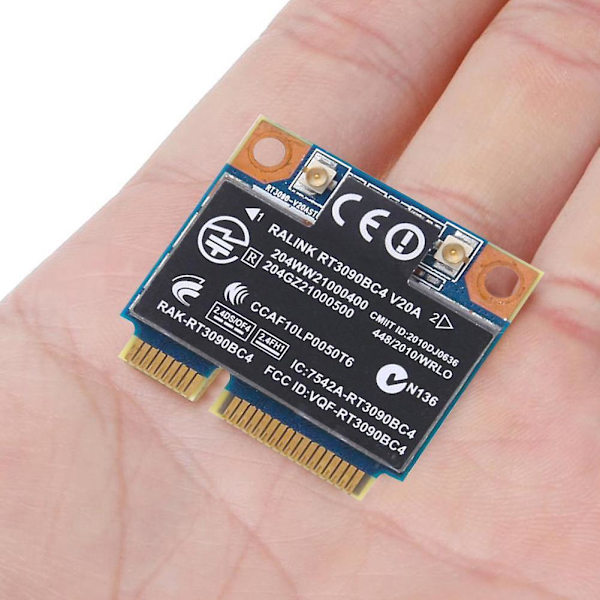 HP Ralink RT3090BC4 300M WiFi N+ BT Bluetooth PCI-e Kort 602992-001