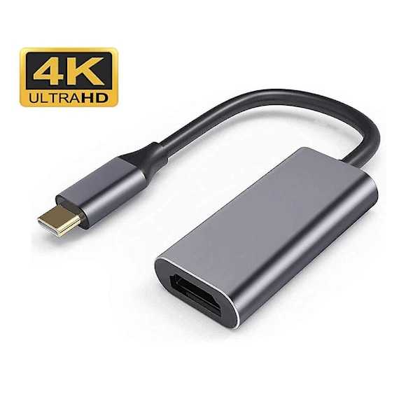 USB-C till HDMI-kompatibel adapterkabel Typ C till 4K HDTV-konverteringskabel USB 3.1 för projektor PC MacBook Pro bärbar dator surfplatta HUAWEI