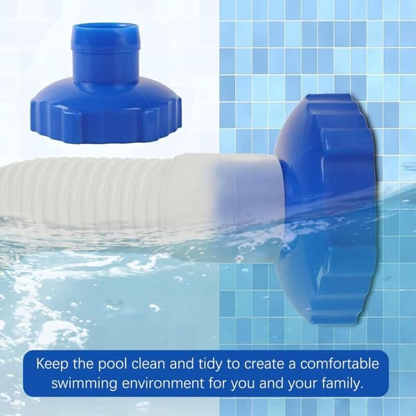 2-delt poolsugeadapter, hurtigforbindelse poolsugeadapter 11238 - Kompatibel med 28000E(D)