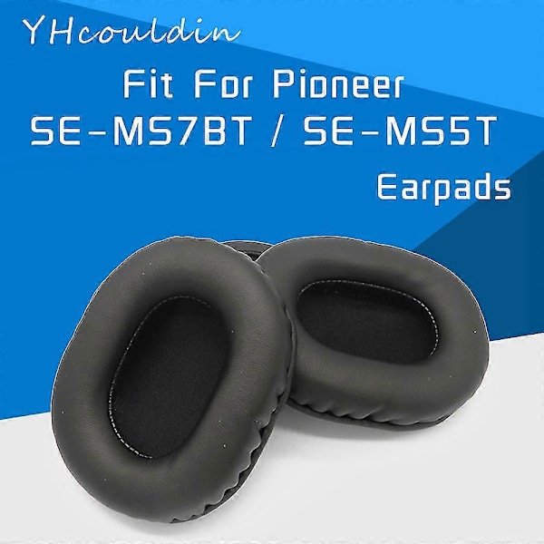 Øreputer for Pioneer Se-ms7bt Se-ms5t Ms7bt Ms5t Hodetelefoner Tilbehør Erstatning Øreputer Materiale Earpads