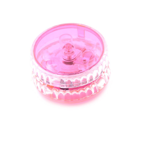 Ny Höghastighets Jojo Boll Lysande LED Blinkande Jojo Leksak För Barnfest Underhållning[D] pink 1pcs