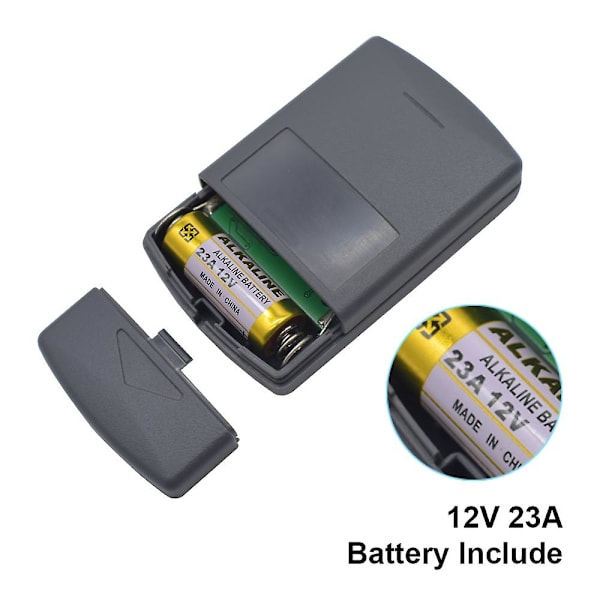 For Hormann Hs4 / Hs2 / Hsm2 / Hsm4 / Hse4 40 Grå Knapper 40685 Mhz Erstatningsfjernkontroll {D}