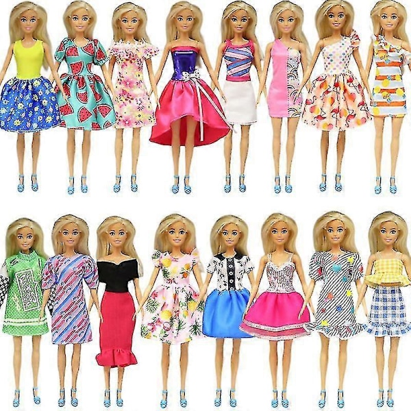 65 Stykker Barbie Tøj og Tilbehør til 30 tommer Dukker, Tilfældigt Sæt