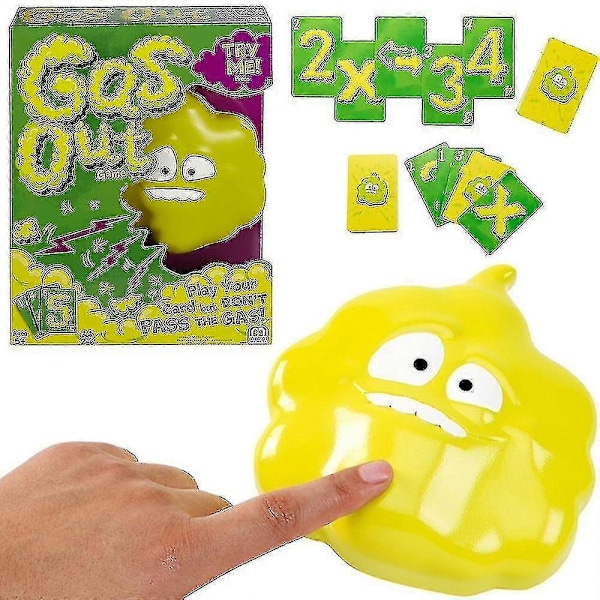 Gas Out Kortspel Fartleks Solitaire Action Reflex Familjespel Leksaker Presenter N