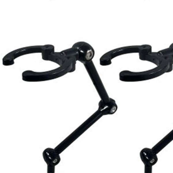 Hobby Action Base Støtteholder Rack til Gundam Saint Seiya Scene Display sort[D]