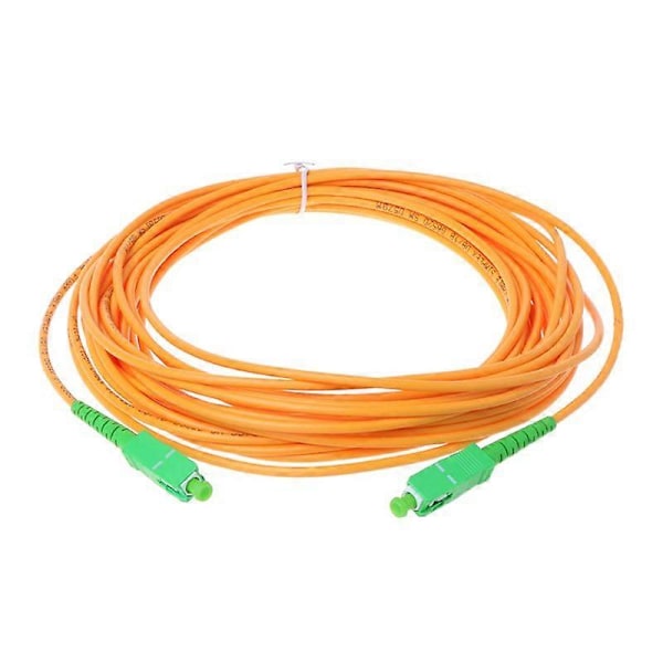 SC/APC-SC/APC-SM 3mm Fiberoptisk Jumperkabel Enkeltmodus Forlengelses Patchledning