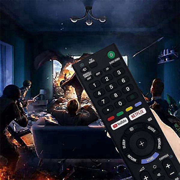Ersättningsfjärrkontroll för RM-L1370 Led 3D TV-fjärrkontroll 149331411 1-493-314-11 -Tx300