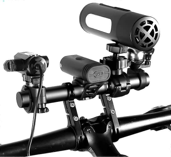 Förlängningsfäste för cykelstyre Förlängning Ficklampshållare[D]