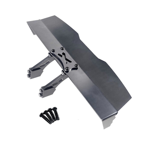 RC Biltillbehör Metall Bakre Vinge För MJX Hyper Go 16207 H16PL Bakspoiler Vinge[D] Titanium