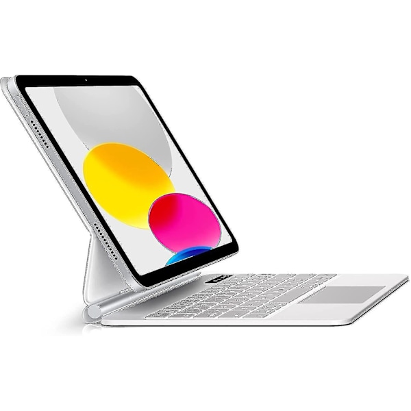 Timoom Slim Magnetic Backlit Keyboard Case För Ipad 10:e Generation (10,9-tum, 2022) - Trådlöst Skal