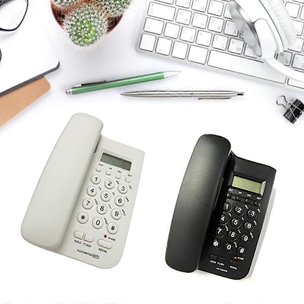 Fastnettelefon Fastnettelefon med store knapper[D] White