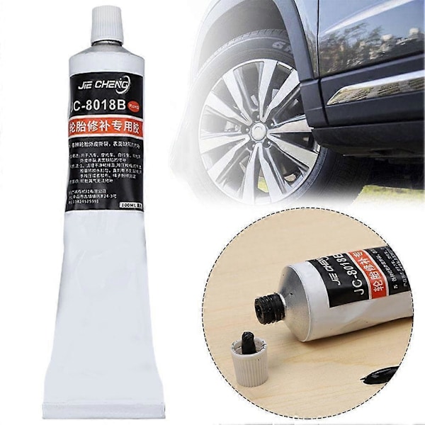 Bil Däck Innerslang Punktering Reparation Gummicement Auto Däcklapp Lim[D] 100ML