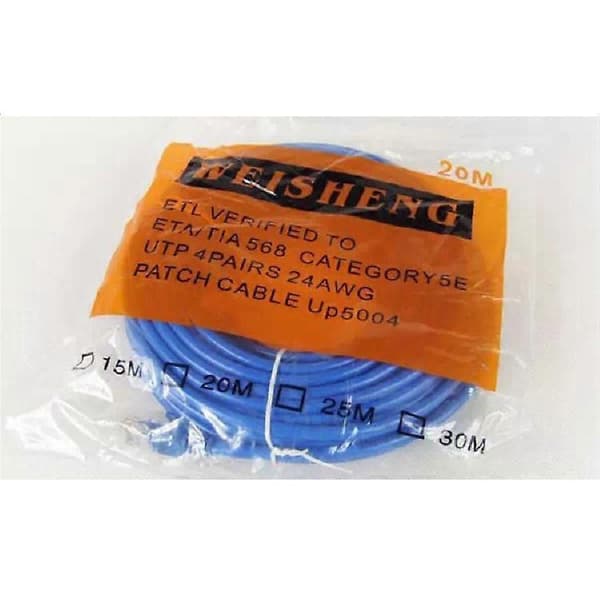 20m netværkskabel 20m formet jumper mekanisme twisted pair[D]