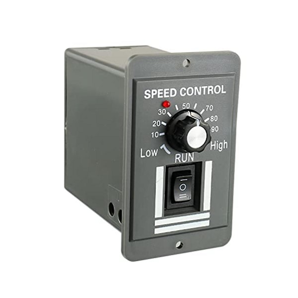 DC 12-60V Motorhastighetsregulator 20A Justerbar PWM-regulator Brytare Framåt/Bakåt Elektrisk Motorhastighetsregulator