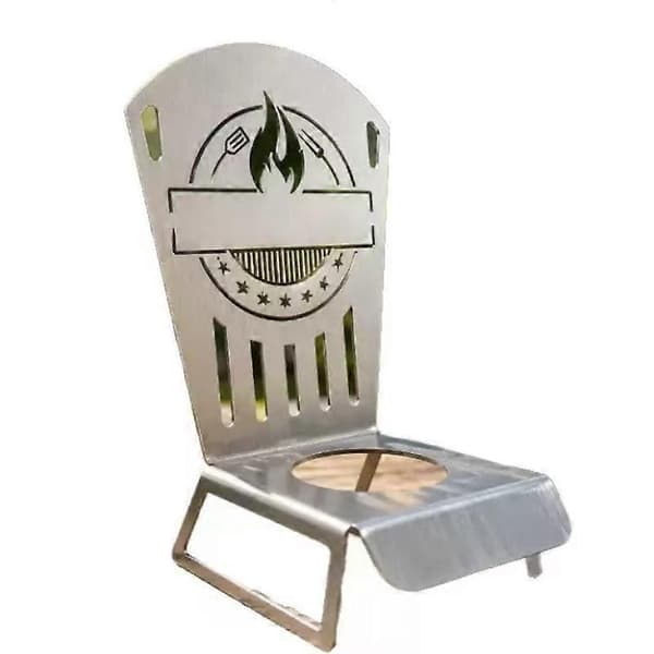 Ølboks kyllingholder, BBQ-stekestativ for 16 oz bokser utendørs grilling (D)