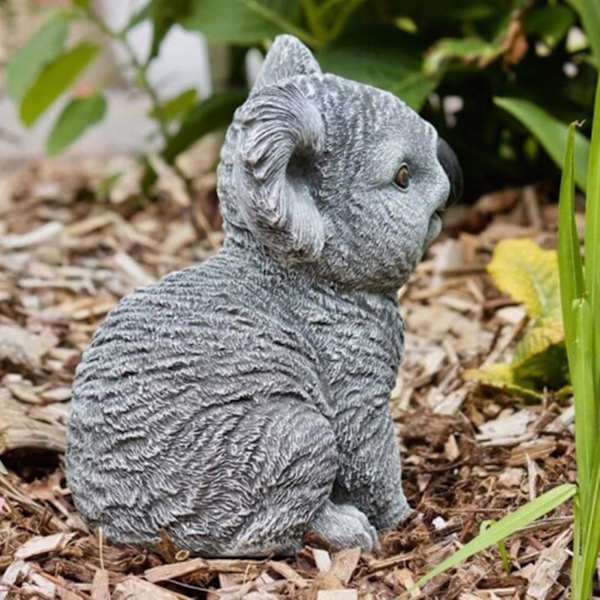 Eläväinen Koala Puutarhahahmo Koriste Ulkokäyttöön