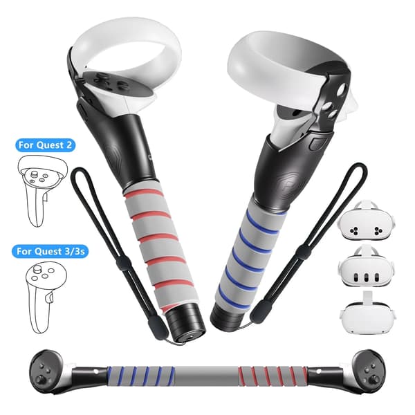 Gorilla Tag Long Arms förlängningsgrepp för Meta Quest 2 Quest Rift S Controller Beat Saber Handle Supernatural Games (W)