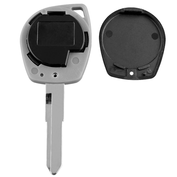 2X Smart Nøkkel til Bil med 2 Knapper Passer for Swift Sx4 Alto Jimny Vitara Ignis Splash 2007-2013 433Mhz Black