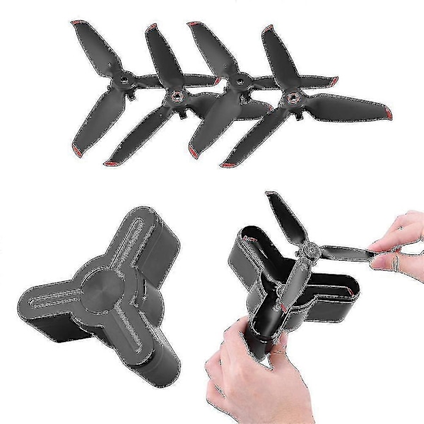 4 x Propeller + Opbevaringsboks - Dji Fpv Drone Tilbehør