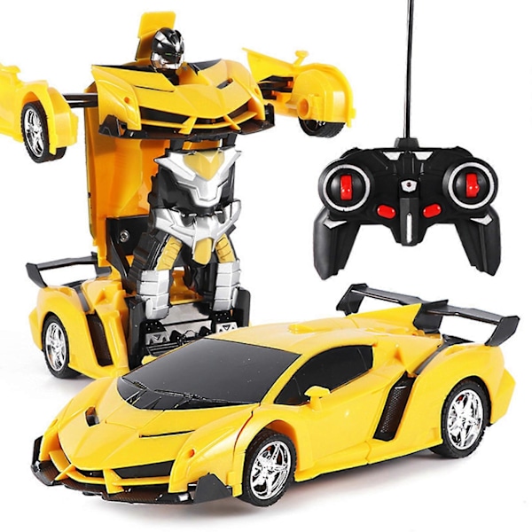 1:18 Transform RC Bil Robot Fjernstyrt Bil Uavhengig Robot Deformasjon En-knapps Transformasjon & 360 Hastighet Drift C