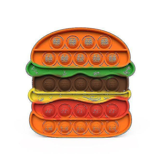 Hamburgerformad Fidget Anti Stress Leksak[D]