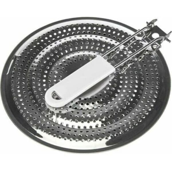 21 cm varme diffuser i rustfritt stål kun for gasskomfyr (D)