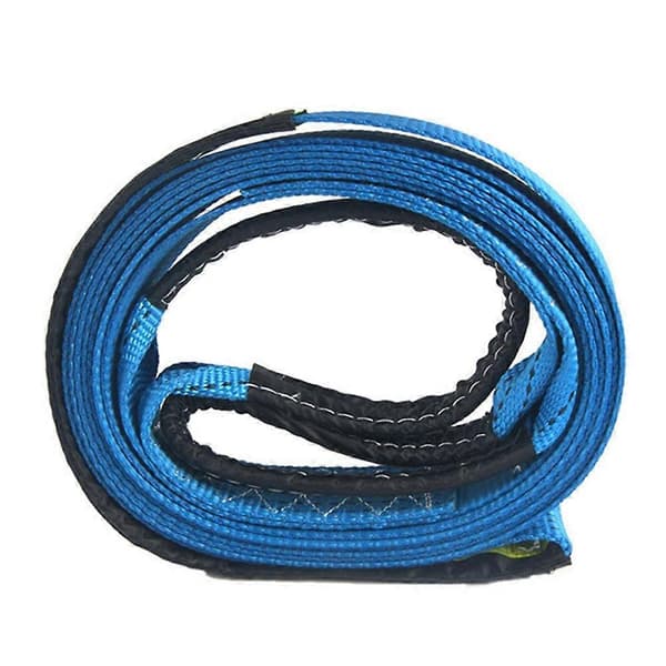 Winch Bugseringstov Polyester Bil Trailer Tilbehør Nødredning Til SUV Lastbiler Køretøjer Udendørs Nødsituation 1 stk[D] Blue