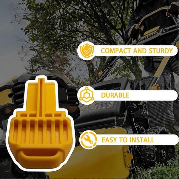 4-pack N835578 Gräsklippare - Nyckel för DCMWSP255Y2 DCMWP233U2 DCMWSP244U2 Gräsklippare[D] Yellow