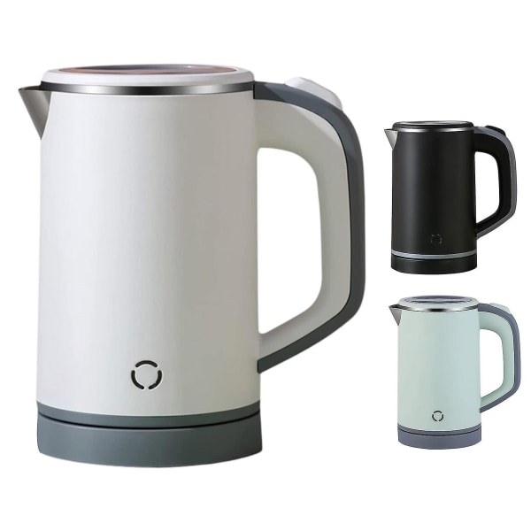 0,8l vattenkokare Automatisk avstängning och torrkokningsskydd Bpa-fri för te och kaffe TA [kk] White Europe Standard