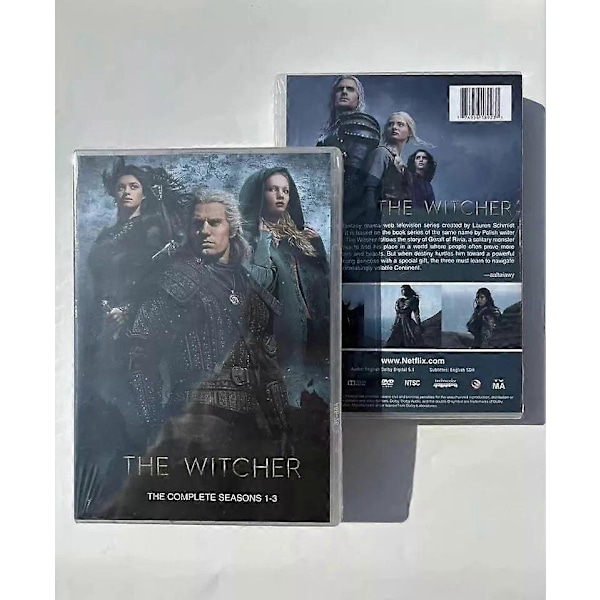 The Witcher Kausi 1-3 DVD TV-sarja 9-Levyn Uusi Box Set Englanti Ilmainen Toimitus[D]