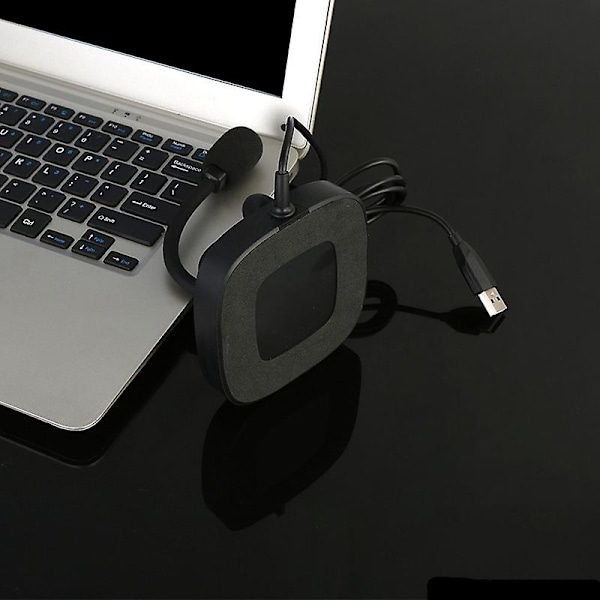 USB-mikrofon för skrivbord, Plug and Play, Hemstudio, USB-datormikrofon med Mute-knapp