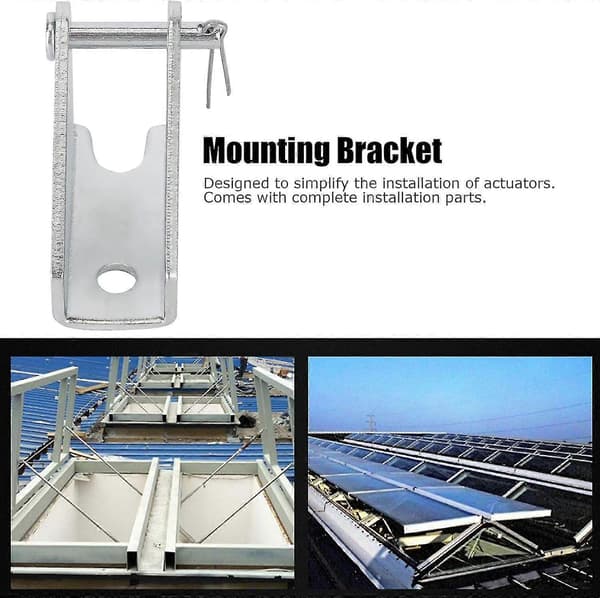 Fäste 1 Set Linjär Ställdons Monteringsfäste H Form Elektrisk Putter Installationsbas DIY Kit/YY[D]