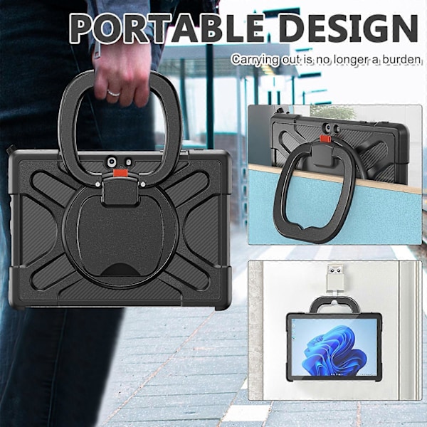 TPU + PC-fodral för MicroSoft Surface Go 1 / 2 / 3